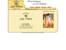 Tablet Screenshot of champagne-thibaut-guy.com